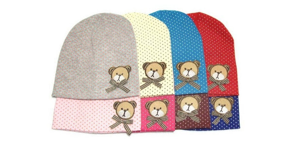 Unisex Bear Labeled Hats