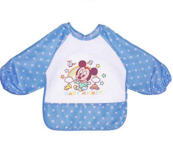 Long Sleeved Cartoon Themed Bib