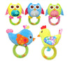 Wrist Plush Owl Bird Rattle