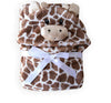 Cartoon Animal Coral Fleece Baby Blanket and Bedding