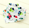 Cartoon Animal Print Bandana Bibs