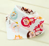 Cartoon Animal Print Bandana Bibs