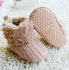 Crochet Knit Wool Fleece Boots