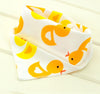 Cartoon Animal Print Bandana Bibs