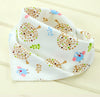 Cartoon Animal Print Bandana Bibs